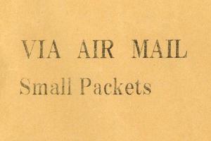 small packet airmail photo