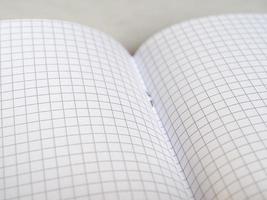 white graph paper texture background photo