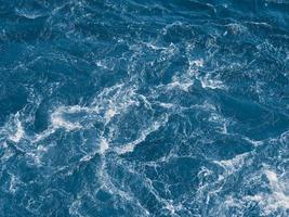 blue sea water surface background photo