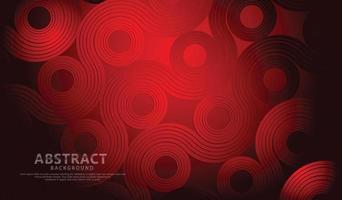 Abstract wave lines and round shapes background for element design and other users vector