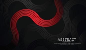 Abstract wave lines and round shapes background for element design and other users vector