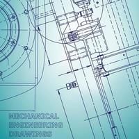 Computer aided design systems. Machine-building industry. Corporate Identity vector