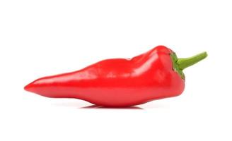 Sweet pepper isolated on a white background photo