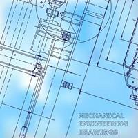 sistemas de diseño asistido por computadora. industria de construcción de maquinaria. identidad corporativa vector