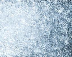 Background of blue ice cubes photo