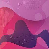 pink waves colors abstract background vector