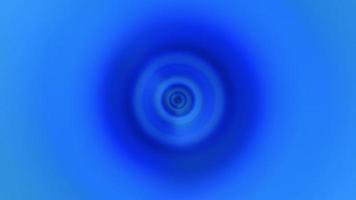 Blue artistic spiral rotates with psychedelic twisting circles gradient. video