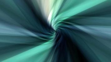 Hypnotic green blue light moving and swirl rotating video