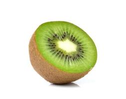 kiwi aislado sobre fondo blanco foto