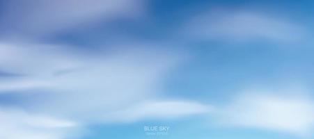 Blue sky background with white clouds. Abstract sky for natural background. Vector. vector