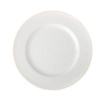 white  plate isolated on white background