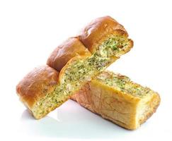 Garlic and herb bread photo