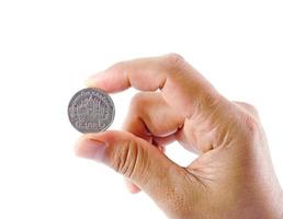 hand and coin photo