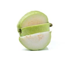 guava fruit isolated on white background photo