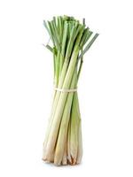 lemongrass isoleted on white background photo