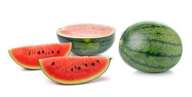 water melon isolated on white background photo