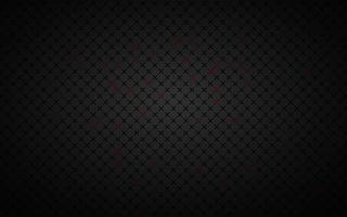 Black abstract background with black and red crosses. Vector metal pattern. Simply mosaic with evenly stacked crosses