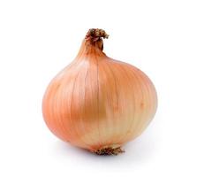 onion isolated on white background photo