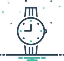 Mix icon for watches vector