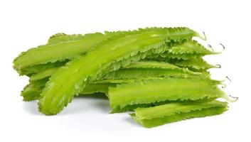 winged bean on white background photo