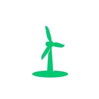 wind turbine icon vector