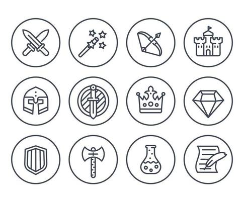 Rpg Icons Vector Art, Icons, and Graphics for Free Download