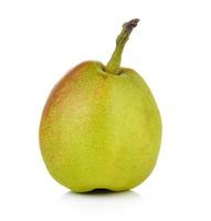 pear on white background photo