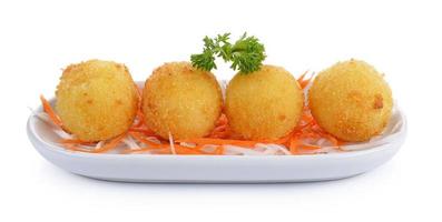 fried cheese balls photo