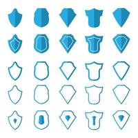 Shield icons set protect shield vector set shield security icons