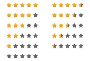 Star Ratings Rubber Stamps Stock Illustration - Download Image Now