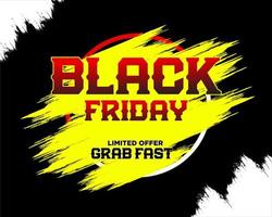 modern black friday super sale poster vector