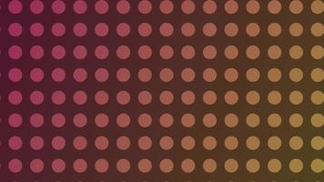 Polka Dot Hintergrundschleife für Technologiehintergrund video