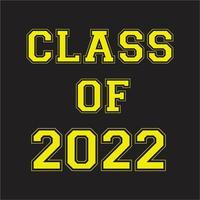 back to class 2022 lettering  typography t shirt design vector