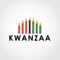 kwanzaa celebrar el diseño vector