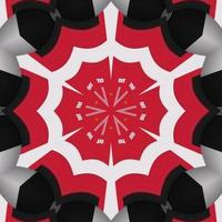 3d rendering kaleidoscope simple pattern background photo