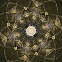 3d rendering kaleidoscope simple pattern background photo