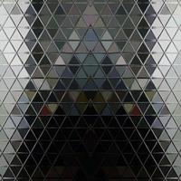 3d rendering kaleidoscope simple pattern background photo