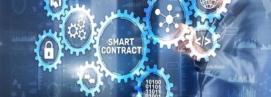 Smart Contract. Computer algorithm designed to generate, control and provide information photo