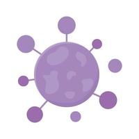 covid 19 coronavirus, pathogen virus danger diesase, isolated icon vector