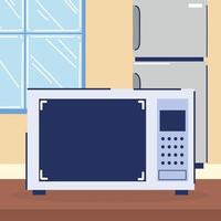 home appliances cartoon vector