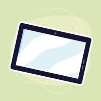 tablet computer gadget vector