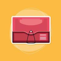 document organizer folder vector