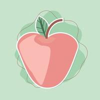 apple fruit fresh vector