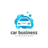 Car wash logo vector template, Creative car logo design concepts