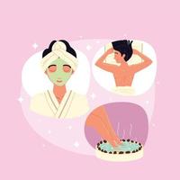 spa skin care vector