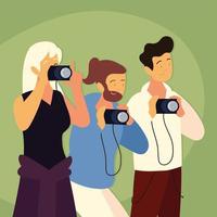 people photographer portrait vector