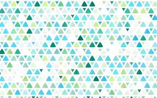 Light Blue, Yellow vector seamless pattern in polygonal style.