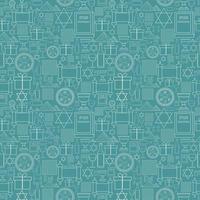 Passover holiday flat design white thin line icons seamless pattern vector
