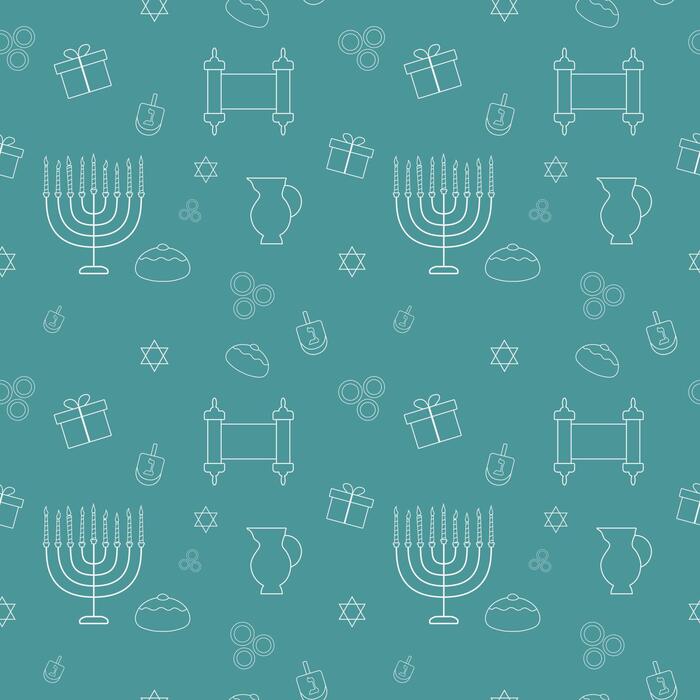Hanukkah Pattern Vector Art, Icons, and Graphics for Free Download