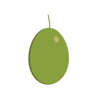 Olive icon in flat design vector